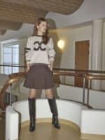 Co´Couture Row Coco Strik - Creme2