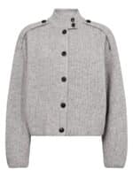 Co´Couture Row Ullity Cardigan - Grå