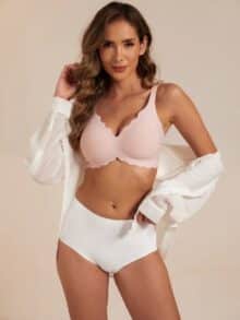 Femifemme Bh SoftScallop - Soft Pink1