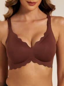 Femifemme Bh SoftScallop - Velvet Choco
