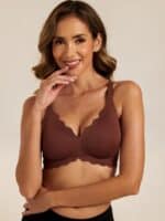 Femifemme Bh SoftScallop - Velvet Choco3