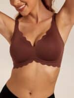 Femifemme Bh SoftScallop - Velvet Choco4
