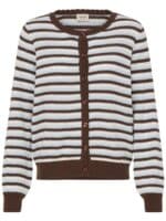 Fransa Caia Cardigan - Rain Drum