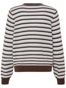 Fransa Caia Cardigan - Rain Drum1