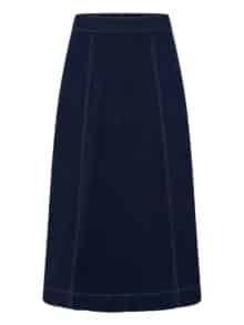 Fransa Chicago Nederdel - Raw Blue Denim