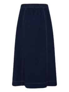 Fransa Chicago Nederdel - Raw Blue Denim1