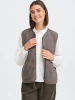 Fransa FRTenya Vest - Drift Wood2