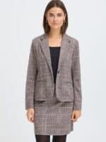 Fransa FRbabett Blazer - Hot Fudge3