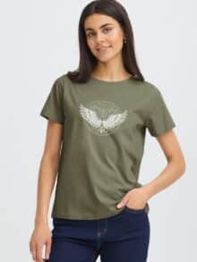 Fransa FRjorlyn T-Shirt - Leaf