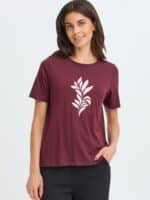Fransa Frerica T-shirt - Royal Pink2