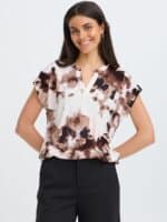 Fransa Frseen T-Shirt - Brun