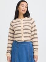 Fransa Kendra Cardigan - Oatmeal2