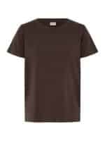 Fransa T-Shirt Frzashoulder - Hot Fudge