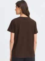 Fransa T-Shirt Frzashoulder - Hot Fudge3
