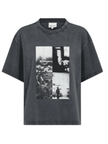 Gossia T-Shirt MaggieGo Tee - Farve Black Washed 1