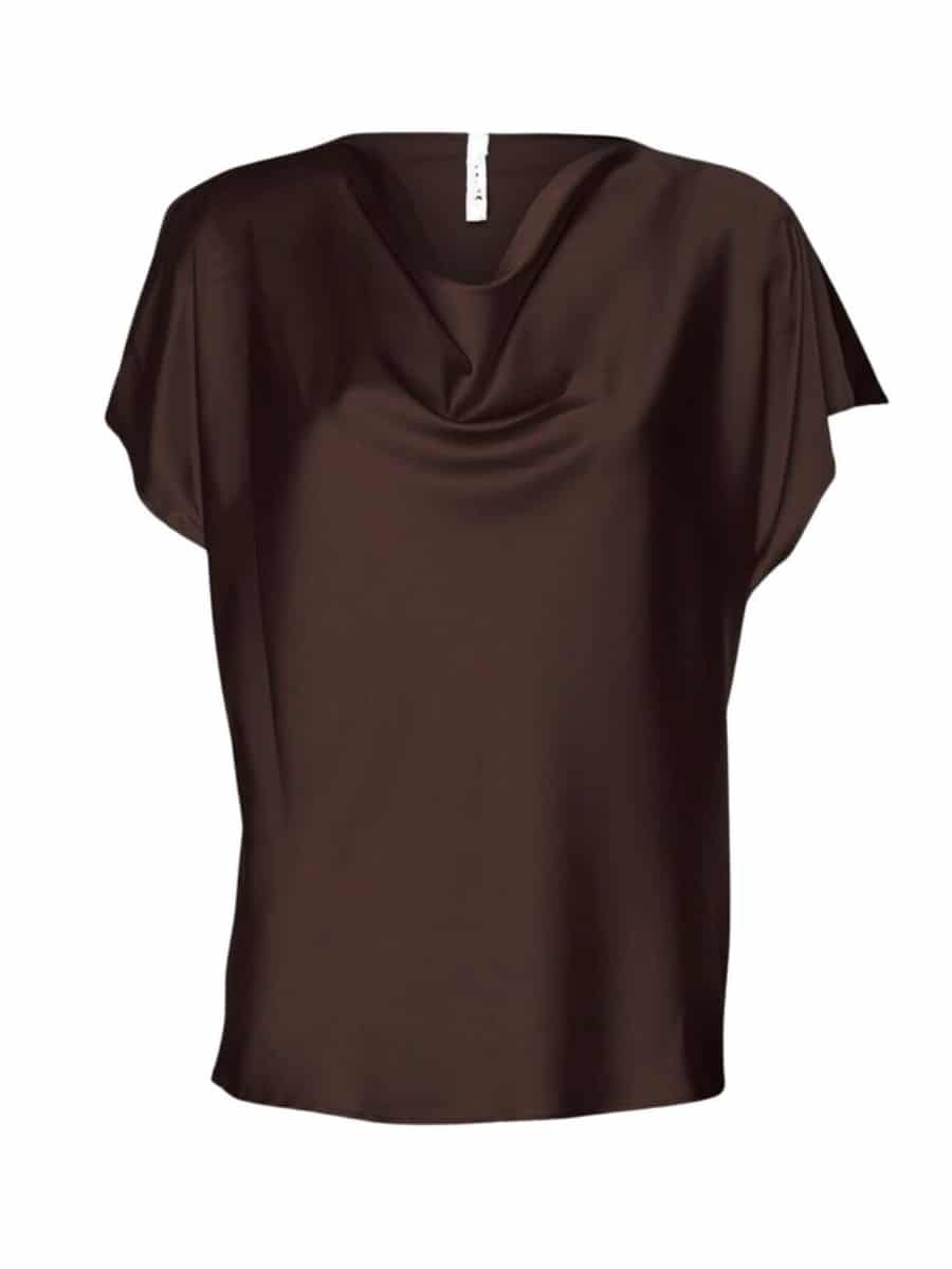 Imperial TK43 Bluse - Mørkebrun