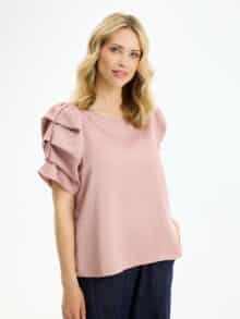 In Front Bluse Alexandra - Rose