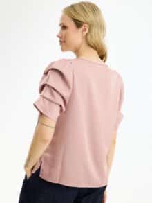 In Front Bluse Alexandra - Rose1
