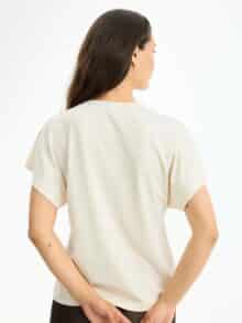 In Front Bluse Paloma - Cream1
