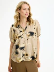 In Front Synne Bluse - Sand