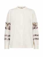 Mos Mosh MMNotto Embrold Bluse - Ecru