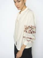 Mos Mosh MMNotto Embrold Bluse - Ecru2