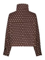 Neo Noir Callisa Dot Jakke - Brown1
