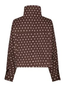 Neo Noir Callisa Dot Jakke - Brown1