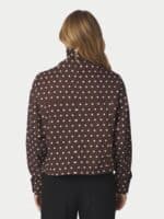 Neo Noir Callisa Dot Jakke - Brown3