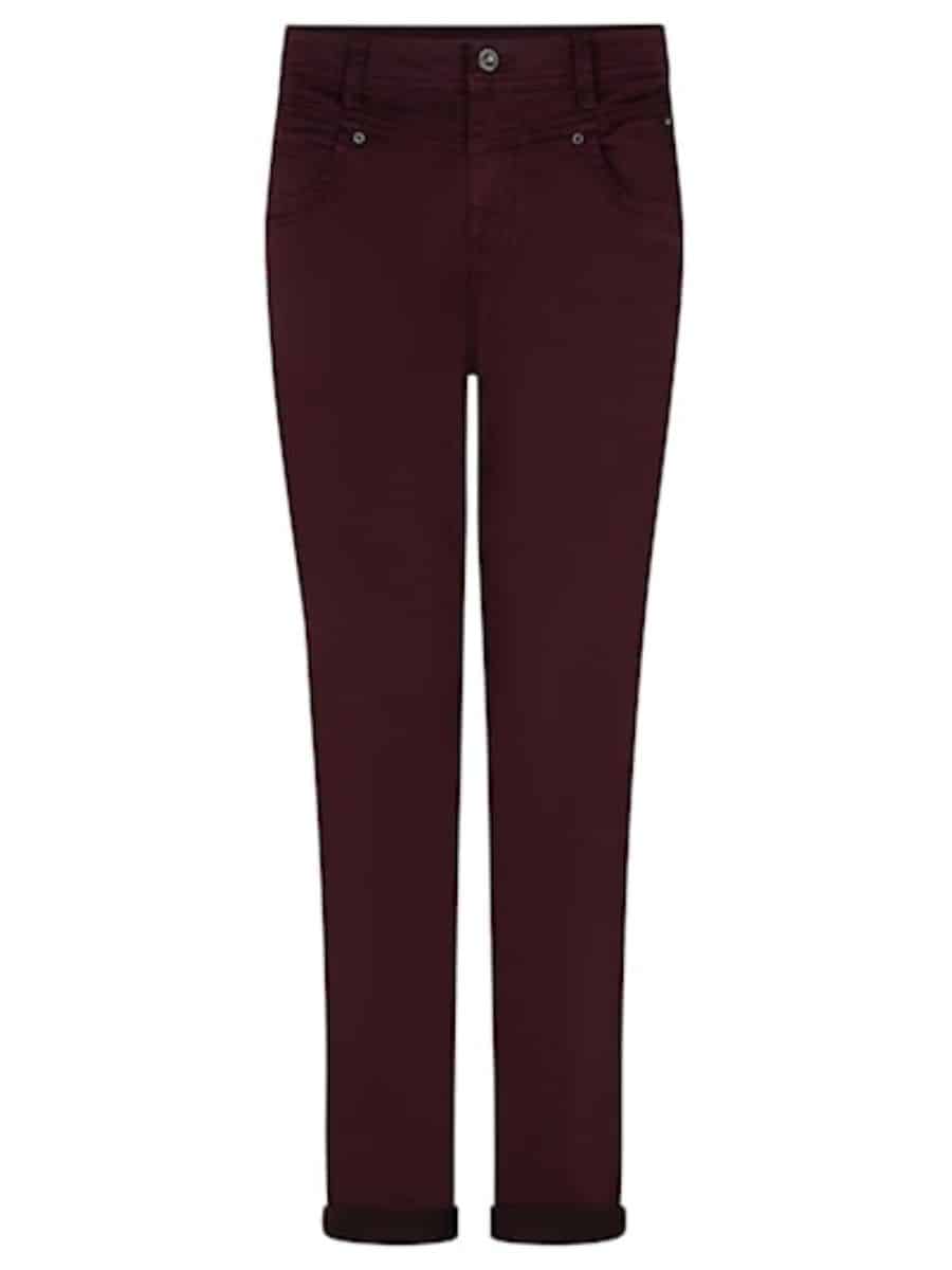 Red Button Bukser Relax Jog - Burgundy