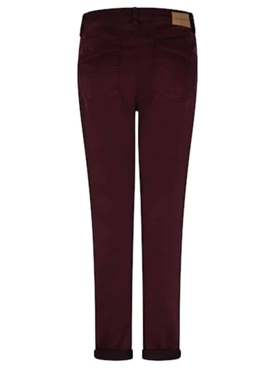 Red Button Bukser Relax Jog - Burgundy1