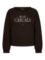 Red Button Sweat Terry - Expresso