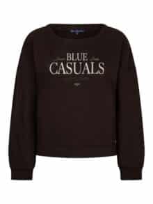 Red Button Sweat Terry - Expresso