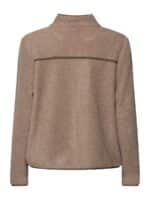Red & Green Fleece Jakke Sky - Dark Sand1