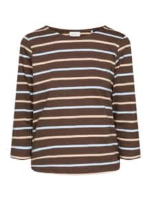 Red & Green T-Shirt Croco - Dark Brown