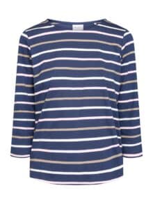 Red & Green T-Shirt Croco - Navy