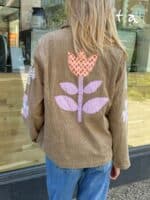 Sissel Edelbo Jakke Twiggy - Sand1