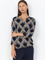 Soya SC-Felicity Bluse - Navy2