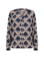 Soya SC-Halin Bluse - Navy