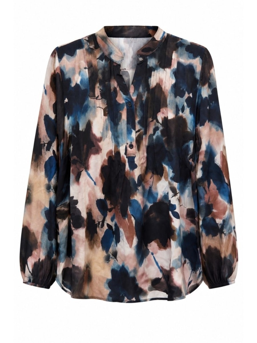 2-Biz Bluse Elsa - Blue Mix