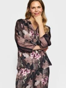 2-Biz Bluse Janne - Grape1