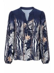 2-Biz Bluse Lise - Blue