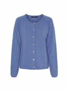 BTF CPH Strik Cardigan Eva - Denim Melange