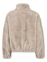 Co'Couture Casiocc Teddy Jakke - Light Grey1
