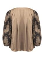 Costa Mani Laci Bluse - Gray Sand1