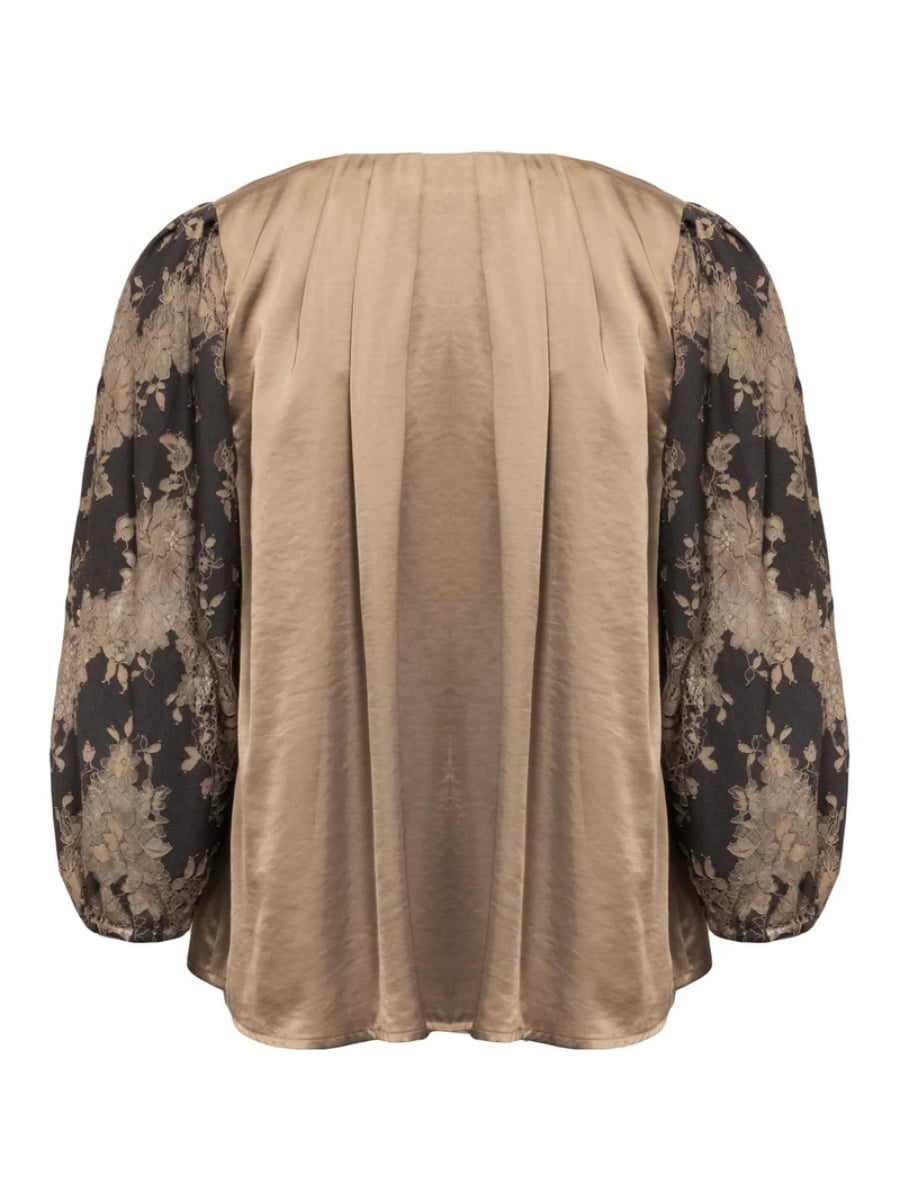 Costa Mani Laci Bluse - Gray Sand1