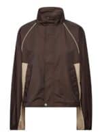 Co´Couture AloraCC Block Jakke - Dark Brown