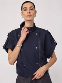 Co´Couture LunaCC Vest - Navy