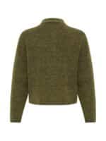 Fransa Cardigan Frsanny - Green Melange1