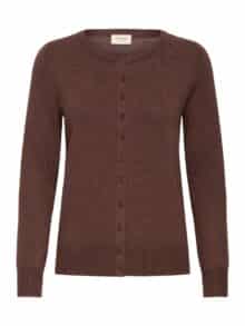 Fransa Cardigan Zubasic - Mørkebrun